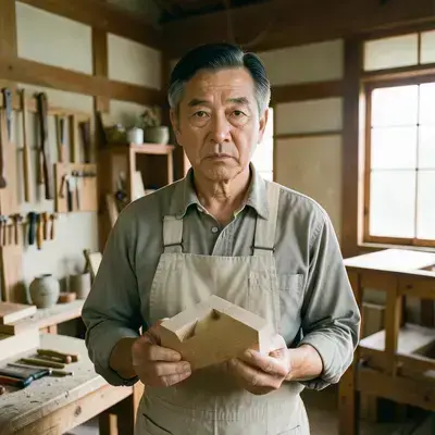 家具工房・主任 鈴木昭一のポートレート