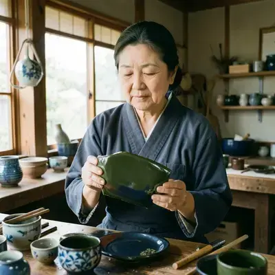漆工房・漆芸士 中村麻衣子のポートレート