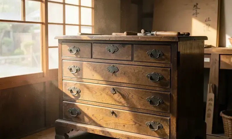アンティーク家具の修復
