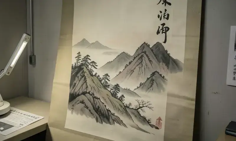 アンティーク絵画・掛軸の修復